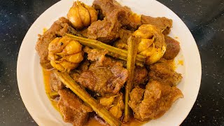 চুইঝাল দিয়ে গরুর মাংস রান্না  Authentic Beef Chui Jhal Recipe  Chui jhal diye Gorur Mangsho Ranna [upl. by Jagir]