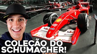 ESSA É A MAIOR COLEÇÃO DOS CARROS DO MICHAEL SCHUMACHER [upl. by Klapp]