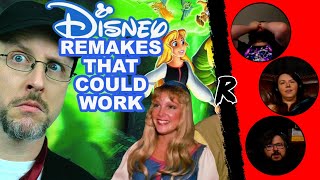 Top 11 Disney Remakes That Could Work  Nostalgia Critic ChannelAwesome RENEGADES REACT [upl. by Dyanna59]