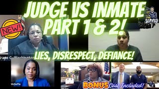 Judge Has Heard ENOUGH Dont MISS Judge vs Inmate Part 1amp2 in its Entirty [upl. by Andromede117]