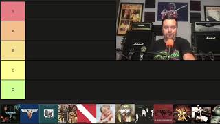 Ranking Every VAN HALEN Album [upl. by Blithe852]