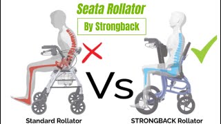 Seata Rollator Review and Customer Thoughts [upl. by Ahsenauj936]