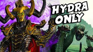 Can You Beat Total Warhammer 3 Using ONLY Hydras [upl. by Ssor]