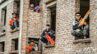 LTT Game Nerf War  Warriors SEAL X Nerf Guns Fight Gang Destruction Braum Crazy Mercenary Duo [upl. by Neffets]