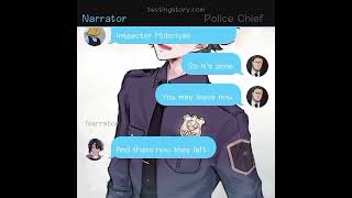 Policeman Deku  Quirkless Omega Deku Sick Deku Texting Story Part 1 MHA Omegaverse Texting Story [upl. by Seidnac]