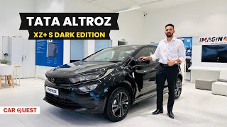 2024 Tata Altroz XZ S Dark Edition Walkaround  Car Quest [upl. by Egwan]