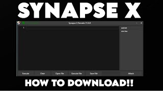 NEW UPDATE HOW TO DOWNLOAD SYNAPSE NEW VERSION ROBLOX FREE EXECUTOR Not Patch [upl. by Cocke]