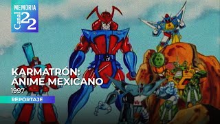 Karmatrón y los transformables el primer superhéroe animado de México 1997 [upl. by Oyek]