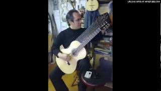 Christian Saggese  Harpguitar  Sonatina in A major Taraffo [upl. by Orvie121]