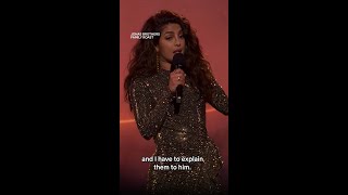 Priyanka Chopra SAVAGELY ROASTS Nick Jonas JonasBrothersFamilyRoast [upl. by Akapol]