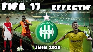 FIFA 17  ASSE  Effectif Juin 2020 PS4 FR [upl. by Bettina312]