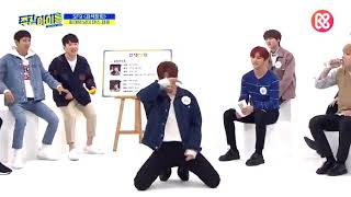 SF9 JAEYOON dancing quotDespacitoquot😍 Weekly Idol [upl. by Chaffee]