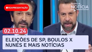 Boulos x Nunes quem vai ao 2º turno Toledo e Kennedy analisam Análise da Notícia  Reapresentação [upl. by Otrebogir470]