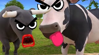 LA VACA LOLA 🐄 VIDEOS VACA LOLA 🐄 😋🤣 Versión con hacer caras La Granja de Zenón 3 [upl. by Mattie]