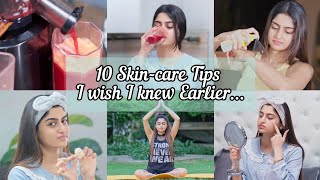 10 Skin care Tips I wish I knew Earlier for a PERFECT SKIN🫧💙 skin healthy [upl. by Nais507]