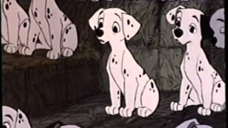 101 Dalmations 1961 Teaser 2 VHS Capture [upl. by Aikemot]