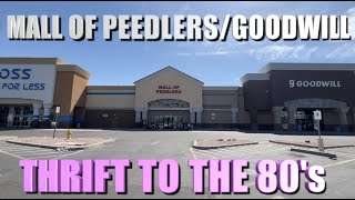 Mall of Peddlers  Goodwill Phoenix  THRIFT TO THE 80s [upl. by Krasnoff]