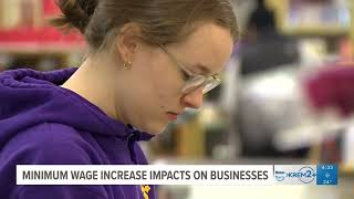 Washington businesses prepare for minimum wage raise [upl. by Ikir]