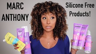 NEW Marc Anthony Silicone Free Hair Products Review amp Demo  BiancaReneeToday [upl. by Aisatsan]