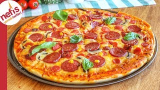 Abartmıyoruz 🏆 100000 Kişinin Denediği Tüm Zamanların En İyi Pizza Tarifi 🥇🙌🏻 [upl. by Lledo]