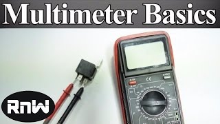 How to Use a Multimeter for Beginners  How to Measure Voltage Resistance Continuity and Amps [upl. by Eldorado]