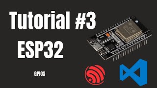 Curso ESP32 visual Studio Code 03 Configuración estructurada GPIOS✅ [upl. by Namaan]