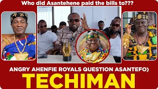 Àngry Techiman royals set records straight on Asantehene Dormahene has full support of Techimanhene [upl. by Nicolais255]