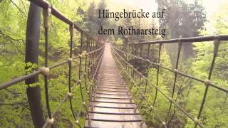 Hängebrücke am Rothaarsteig [upl. by Arihsaj201]