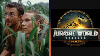 Jurassic World Rebirth  FIRST LOOK at Scarlett Johansson and Jonathan Bailey [upl. by Vito]