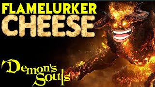 How to CHEESE the Flamelurker with Poison  Demons Souls PS5 [upl. by Matthaeus]