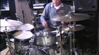 Karel Stuivenberg big band study Walter Grassmann drum solo part 1 november 2011 [upl. by Reinold]