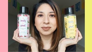 LOVE BEAUTY amp PLANET SHAMPOO AND CONDITIONER REVIEW [upl. by Noteloc482]