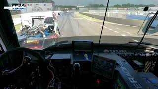 ON BOARD  GP CAMIONS NOGARO 2022  CALVET 20 vs RODRIGUES 94 [upl. by Eward709]