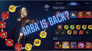 MIR4  ACCURACY CRIT amp STUN BUILD ARBA [upl. by Dnar]