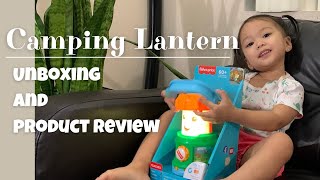 FISHERPRICE LAUGH amp LEARN CAMPING FUN LANTERN [upl. by Jake]