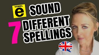 How to Pronounce e with 7 different spellings  British English Pronunciation [upl. by Mandi]