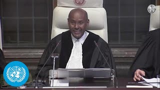 The International Court of Justice ICJ delivers its Order in the case of Iran v USA [upl. by Ahsoym735]