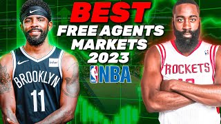 5 BEST NBA Free Agent Markets in 2023 [upl. by Alleyn870]