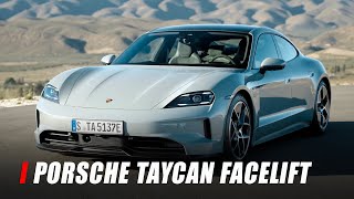 2025 Porsche Taycan EV Sounds Like A Spaceship [upl. by Chard]