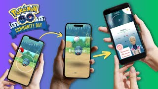 Beldum Community Day Excellent Curveball Throw Analysis [upl. by Haggerty83]