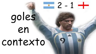 Goles en contexto  Bananirou vs Inglaterra 2022 [upl. by Juback]