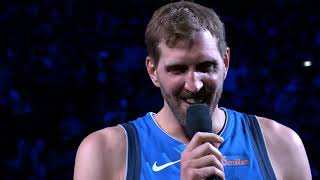 Emotional Dirk Nowitzki Announces His Retirement  Full Speech April 9 2019 [upl. by Oranneg]