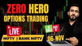 Live Trading Nifty Banknifty Options  Banknifty Expiry Option Trade  06Nov  livetrading [upl. by Anawaj]