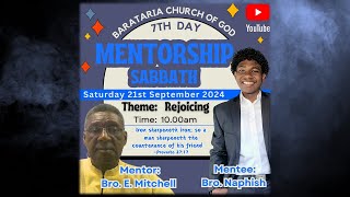 Church of God 7th Day Barataria Sabbath Service 21st September 2024  Afternoon Session [upl. by Kandy]