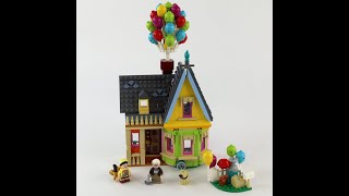 LEGO 43217 Disney Up House speed build [upl. by Ettenna]