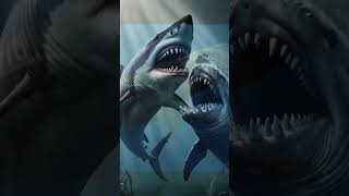 O Confronto dos Gigantes Megalodon vs Livyatan curiosidades shortsviralmisteriosdomundoshorts [upl. by Arevle]