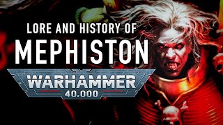 40 Facts and Lore on the Blood Angels Chief Librarian Mephiston in Warhammer 40K [upl. by Goddard]