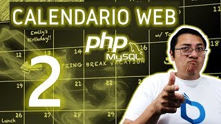 Calendario web con PHP y MySQL utilizando fullcalendar Video 2 Lenguaje y header [upl. by Suriaj]