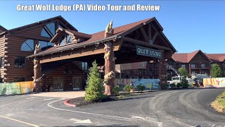 Great wolf lodge PA Poconos video tour [upl. by Harhay]