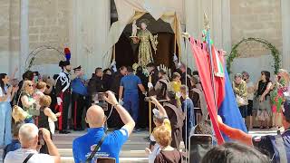 San Paolo di Civitate Italian festival USCITA DEL SANTO PATRONO SANTANTONIO DA PADOVA [upl. by Dene]